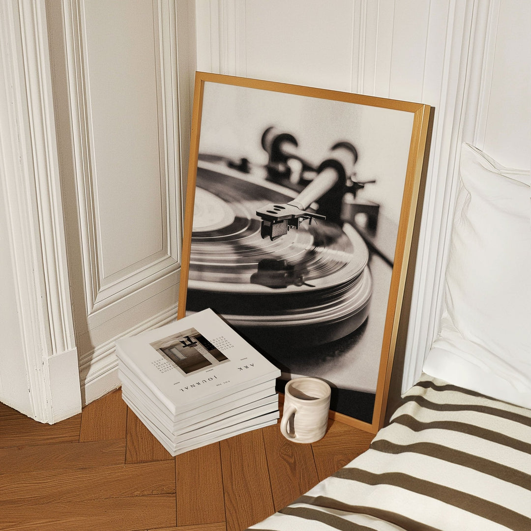 Spinning Memories Vinyl Photograph wall - art - picture - poster