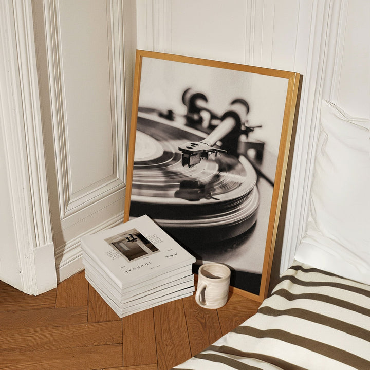 Spinning Memories Vinyl Photograph wall - art - picture - poster