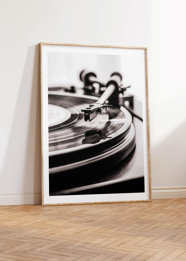 Spinning Memories Vinyl Photograph wall - art - picture - poster