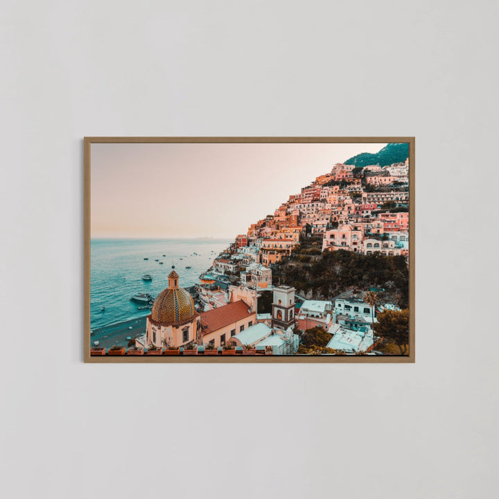 Spring in Positano Amalfi Coast Living Room Wall Art - Style My Wall