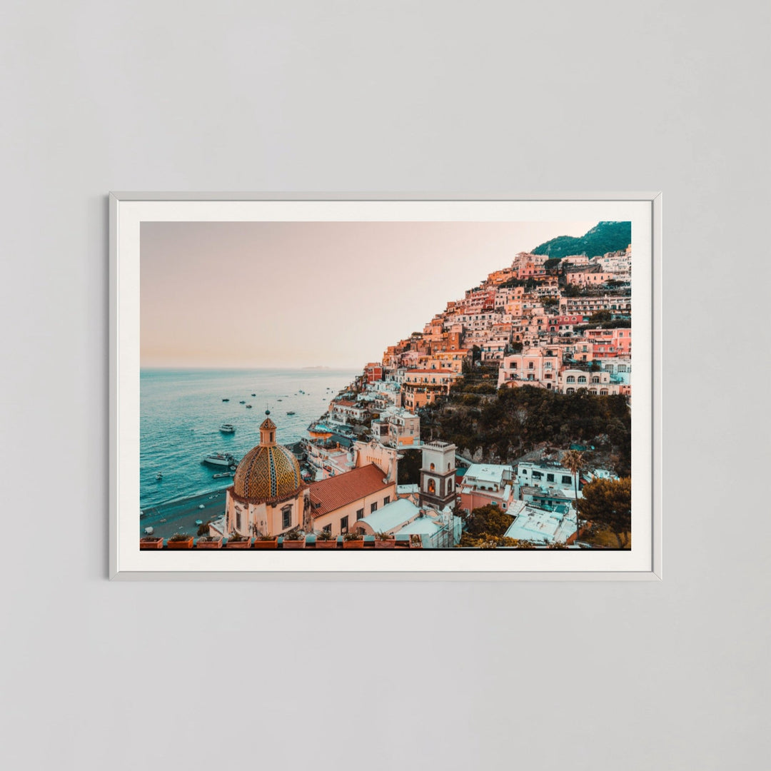 Spring in Positano Amalfi Coast Living Room Wall Art - Style My Wall