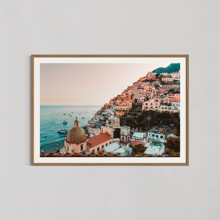 Spring in Positano Amalfi Coast Living Room Wall Art - Style My Wall