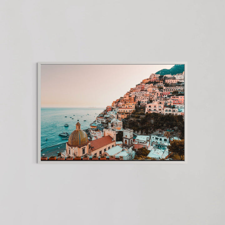 Spring in Positano Amalfi Coast Living Room Wall Art - Style My Wall