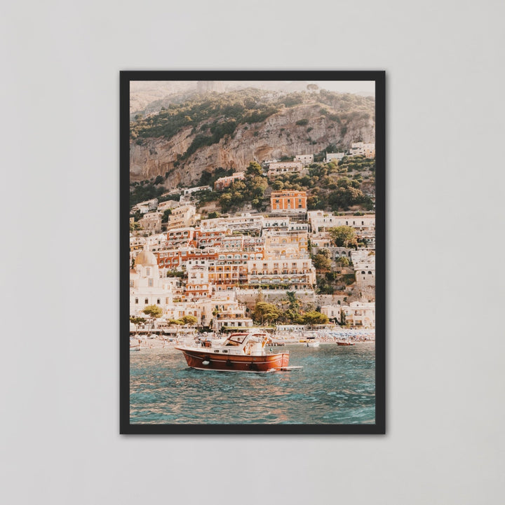 Spring in Positano Boat Wall Art - Style My Wall