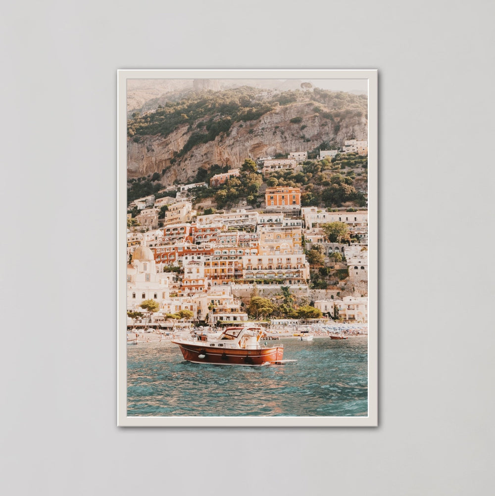 Spring in Positano Boat Wall Art - Style My Wall