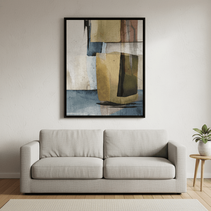 Square Abstract by Deer Muskeeter wall - art - picture - poster