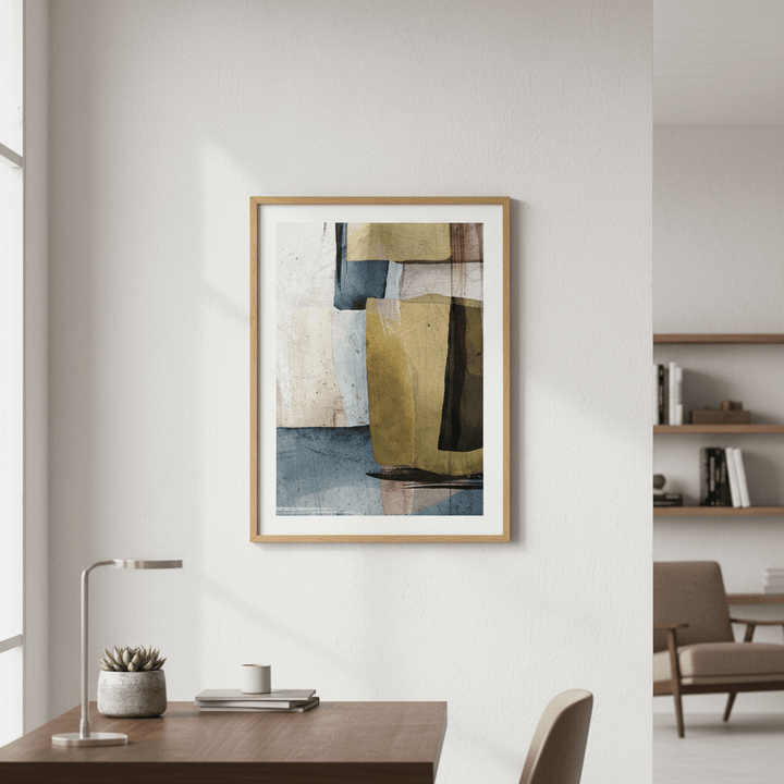 Square Abstract by Deer Muskeeter wall - art - picture - poster
