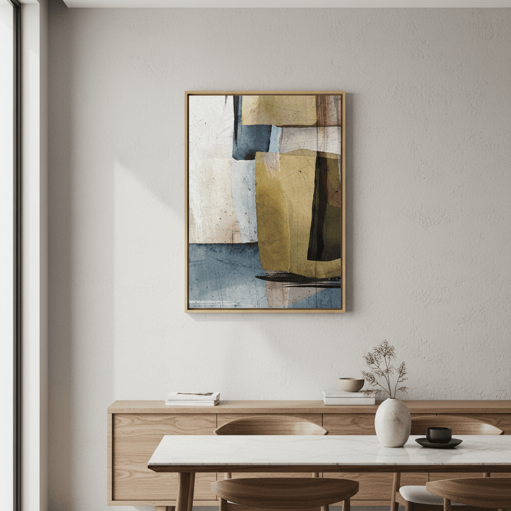 Square Abstract by Deer Muskeeter wall - art - picture - poster