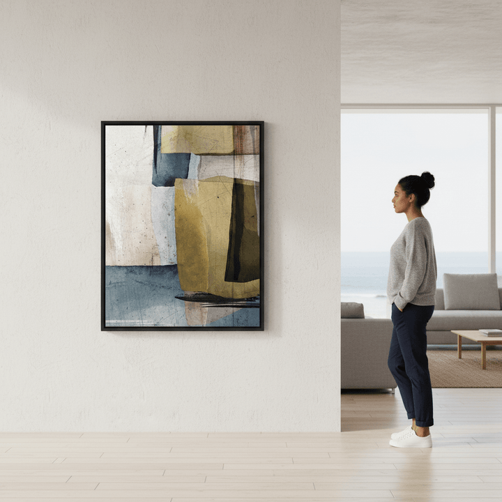 Square Abstract by Deer Muskeeter wall - art - picture - poster