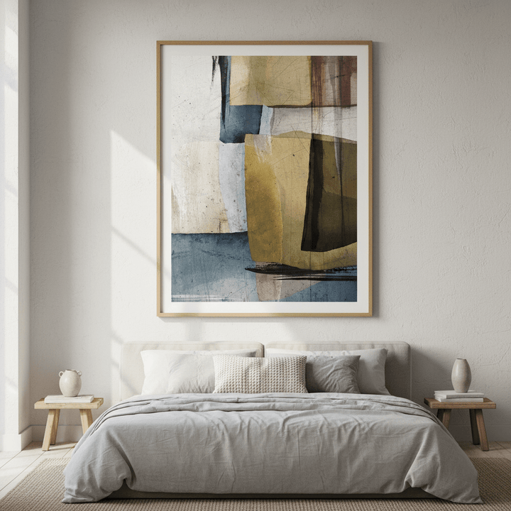 Square Abstract by Deer Muskeeter wall - art - picture - poster