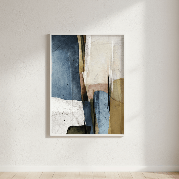 Square Abstract Calm by Deer Muskeeter wall - art - picture - poster