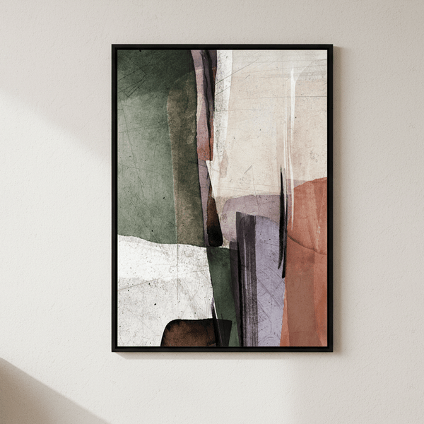 Square Abstract Ember by Dear Muskeeter