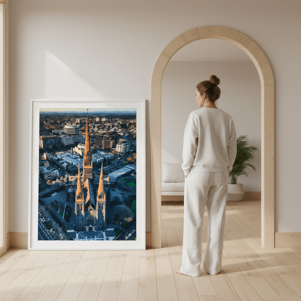 St. Patrick's Cathedral, Melbourne by L10 wall - art - picture - poster