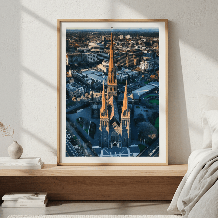 St. Patrick's Cathedral, Melbourne by L10 wall - art - picture - poster