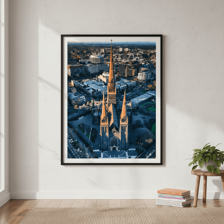 St. Patrick's Cathedral, Melbourne by L10 wall - art - picture - poster
