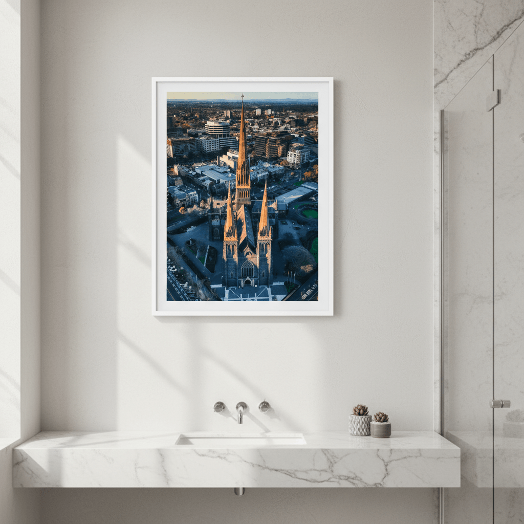 St. Patrick's Cathedral, Melbourne by L10 wall - art - picture - poster