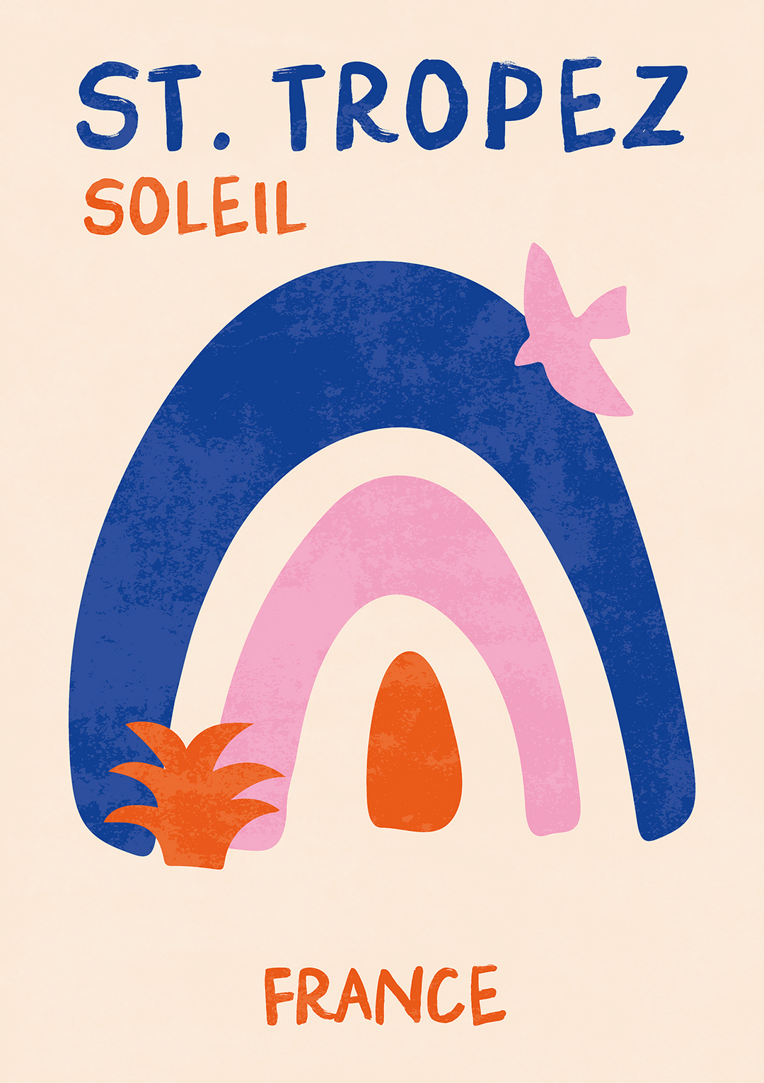 St Tropez Soleil France Print - Style My Wall,frame