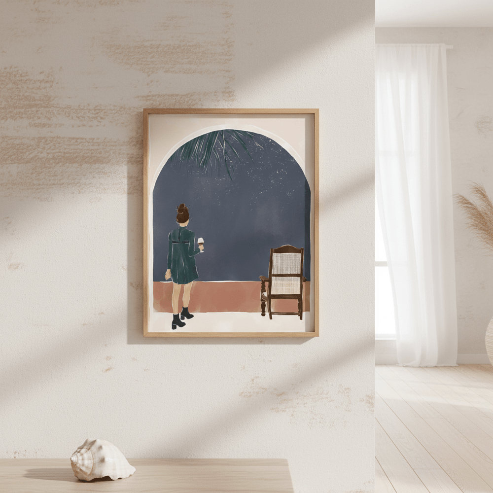 Starry Night by Ivy Green Illustrations wall - art - picture - poster