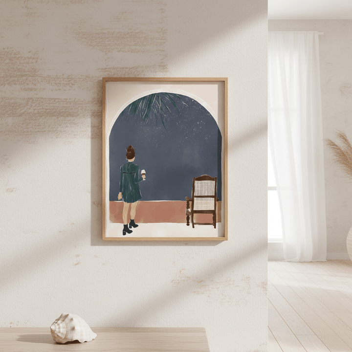 Starry Night by Ivy Green Illustrations wall - art - picture - poster