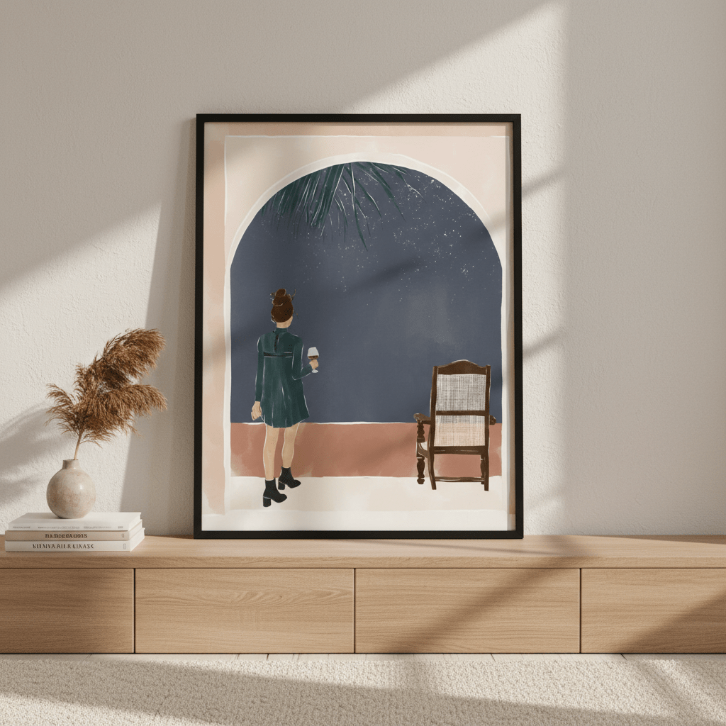 Starry Night by Ivy Green Illustrations wall - art - picture - poster