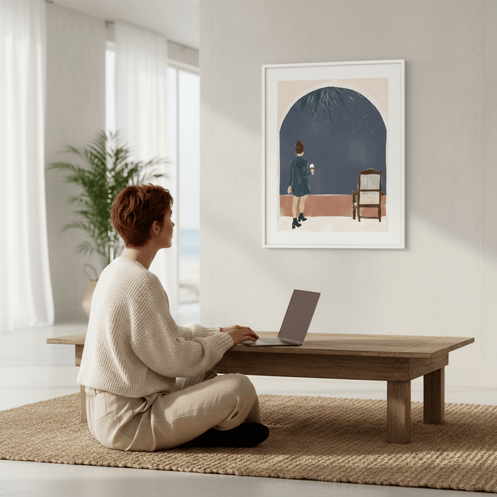 Starry Night by Ivy Green Illustrations wall - art - picture - poster