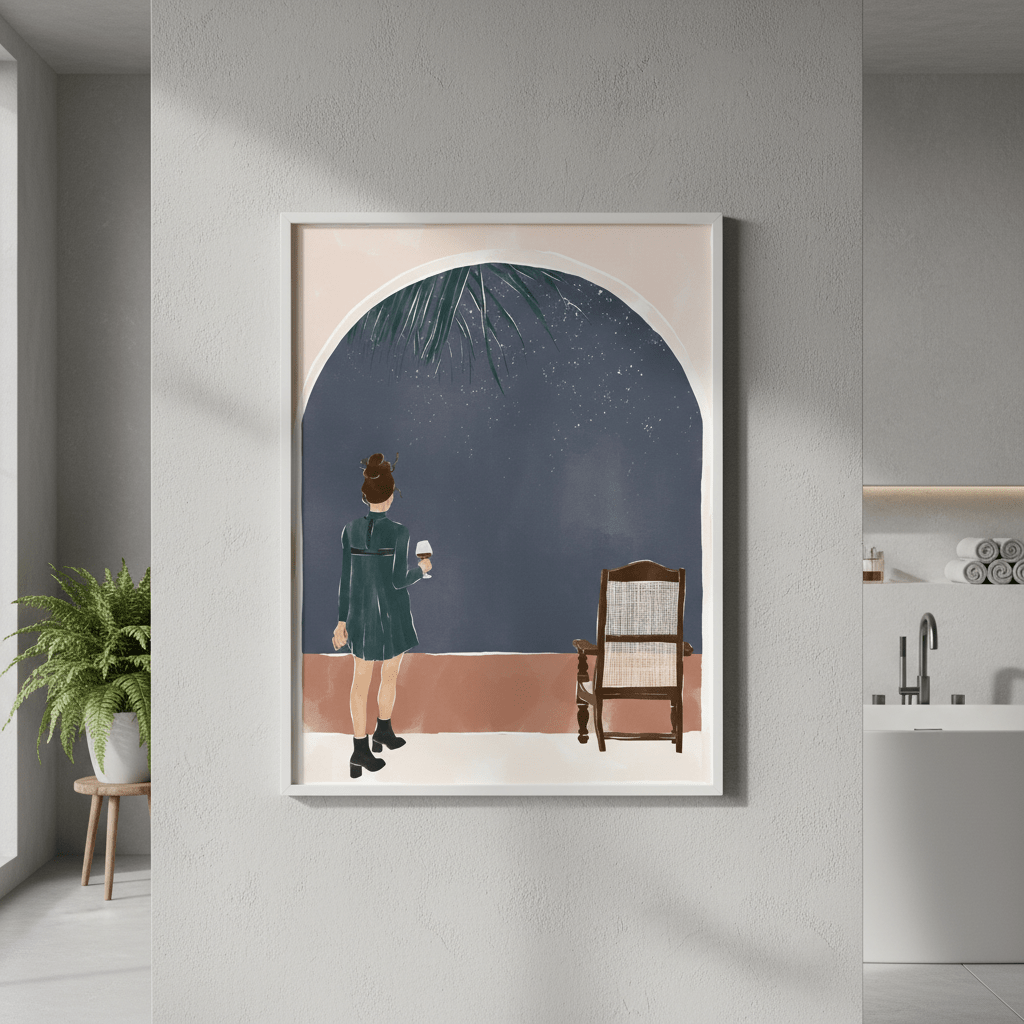 Starry Night by Ivy Green Illustrations wall - art - picture - poster