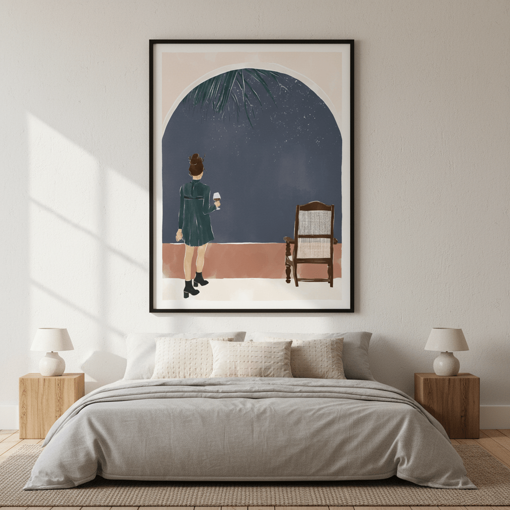 Starry Night by Ivy Green Illustrations wall - art - picture - poster