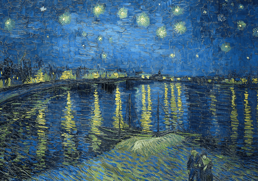 Starry Night over Rhone by Vincent van Gogh