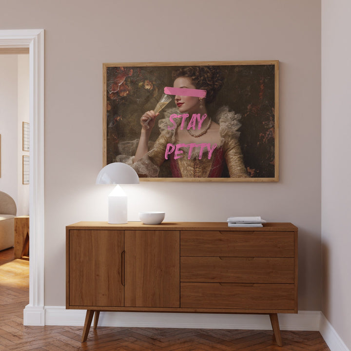 Stay Petty Renaissance Wall Art wall - art - picture - poster