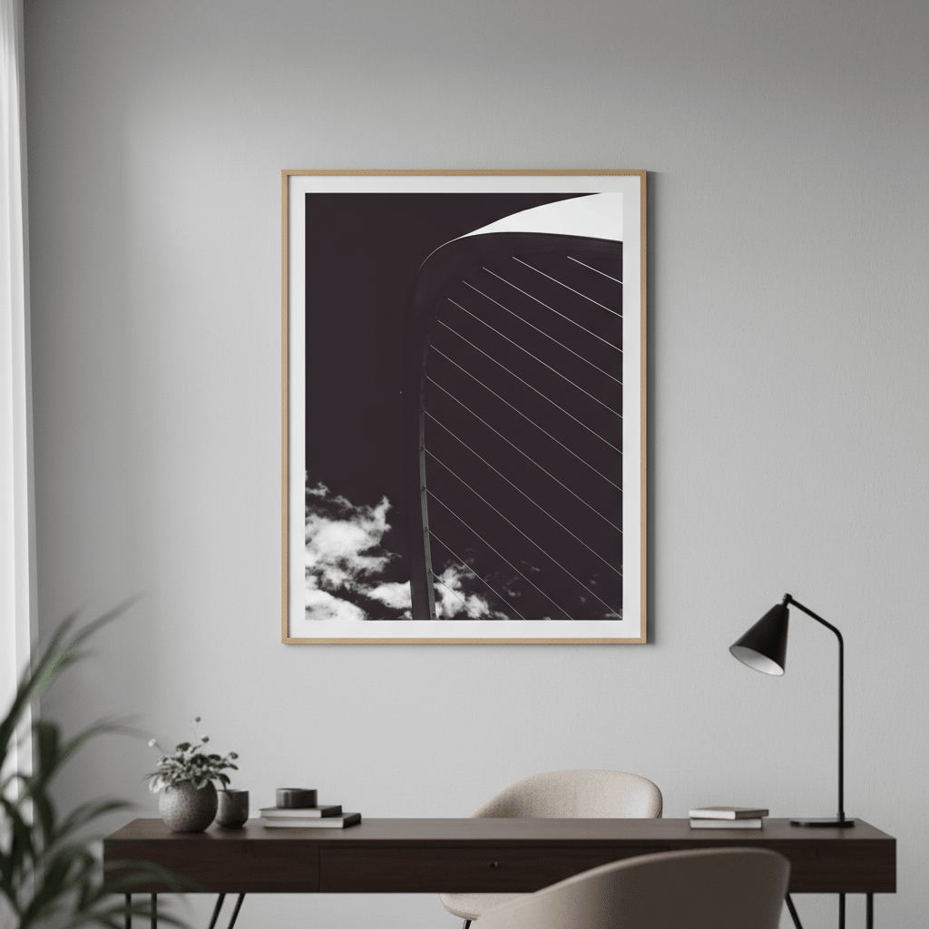 Steel Overcast by Aaron Borchardt wall - art - picture - poster