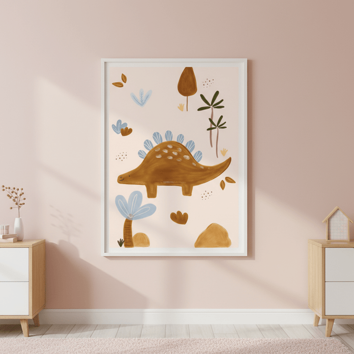 Stegosaurus by Menina Lisboa wall - art - picture - poster