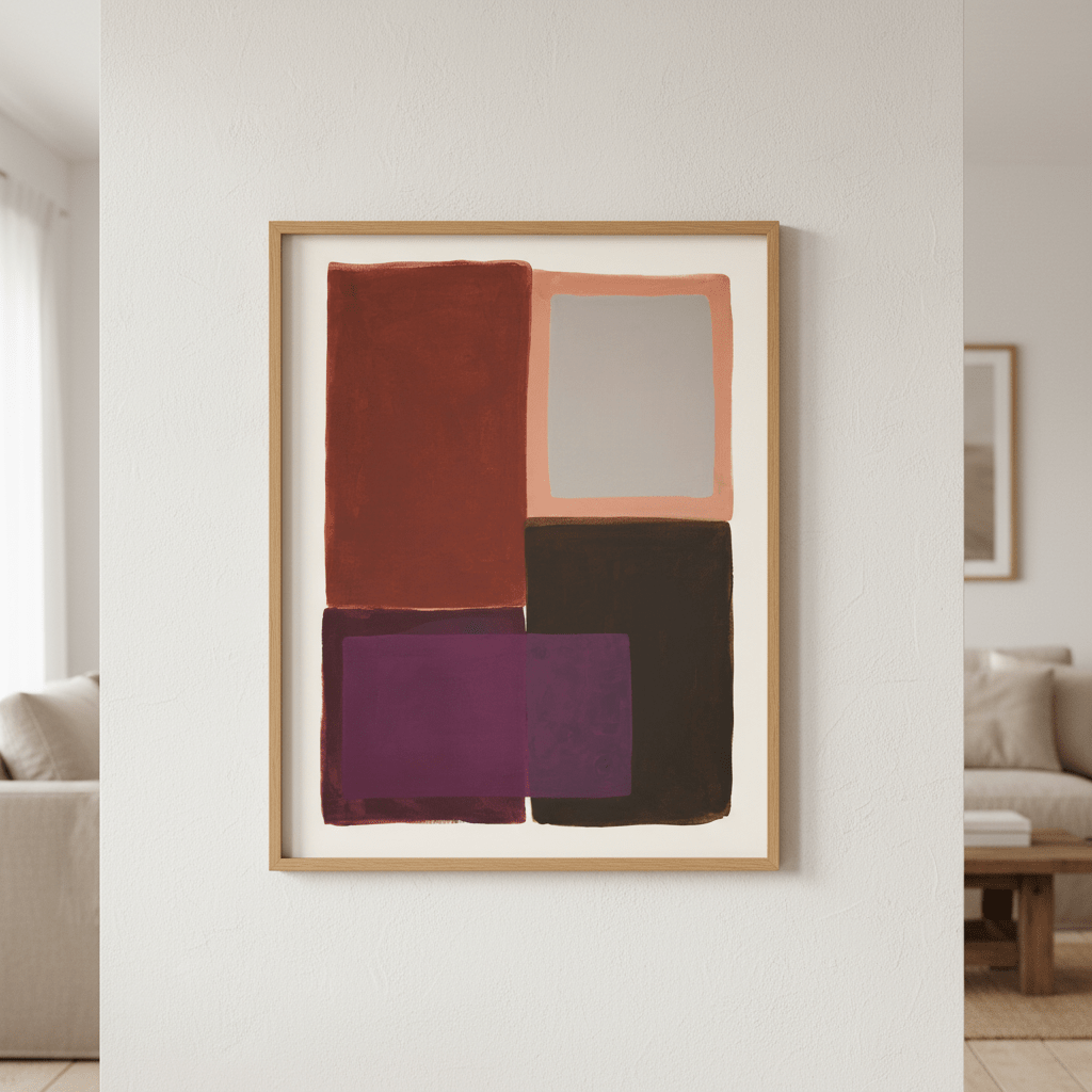 Still Blocks by Berit Mongensen Lopez wall - art - picture - poster