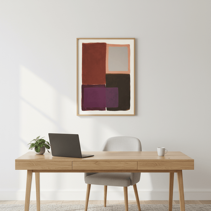 Still Blocks by Berit Mongensen Lopez wall - art - picture - poster