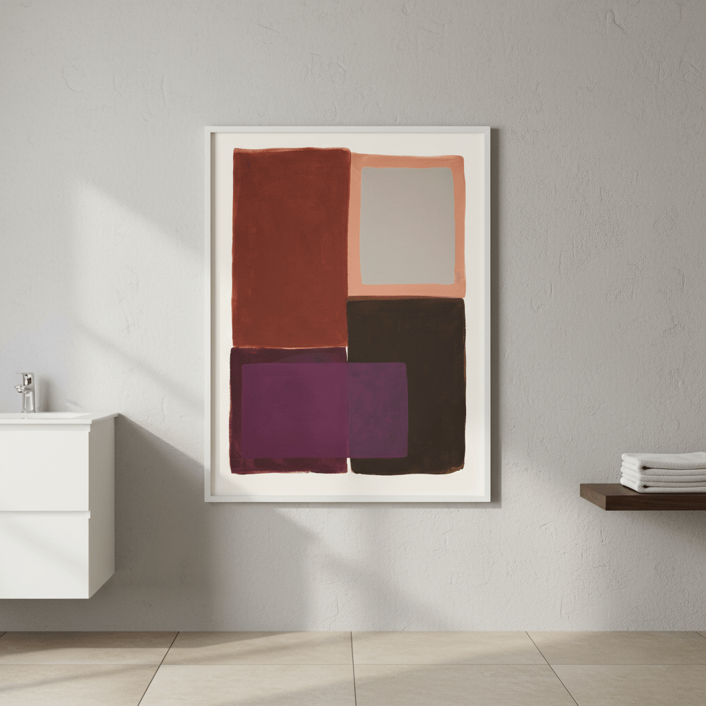 Still Blocks by Berit Mongensen Lopez wall - art - picture - poster