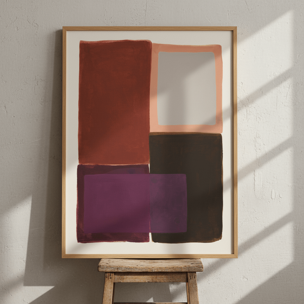 Still Blocks by Berit Mongensen Lopez wall - art - picture - poster