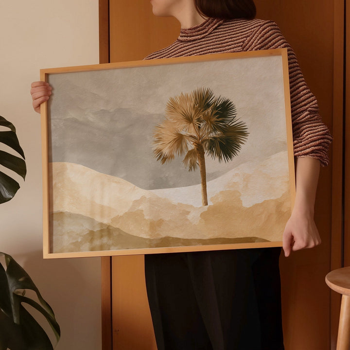 Still Oasis Abstract Wall Art wall - art - picture - poster