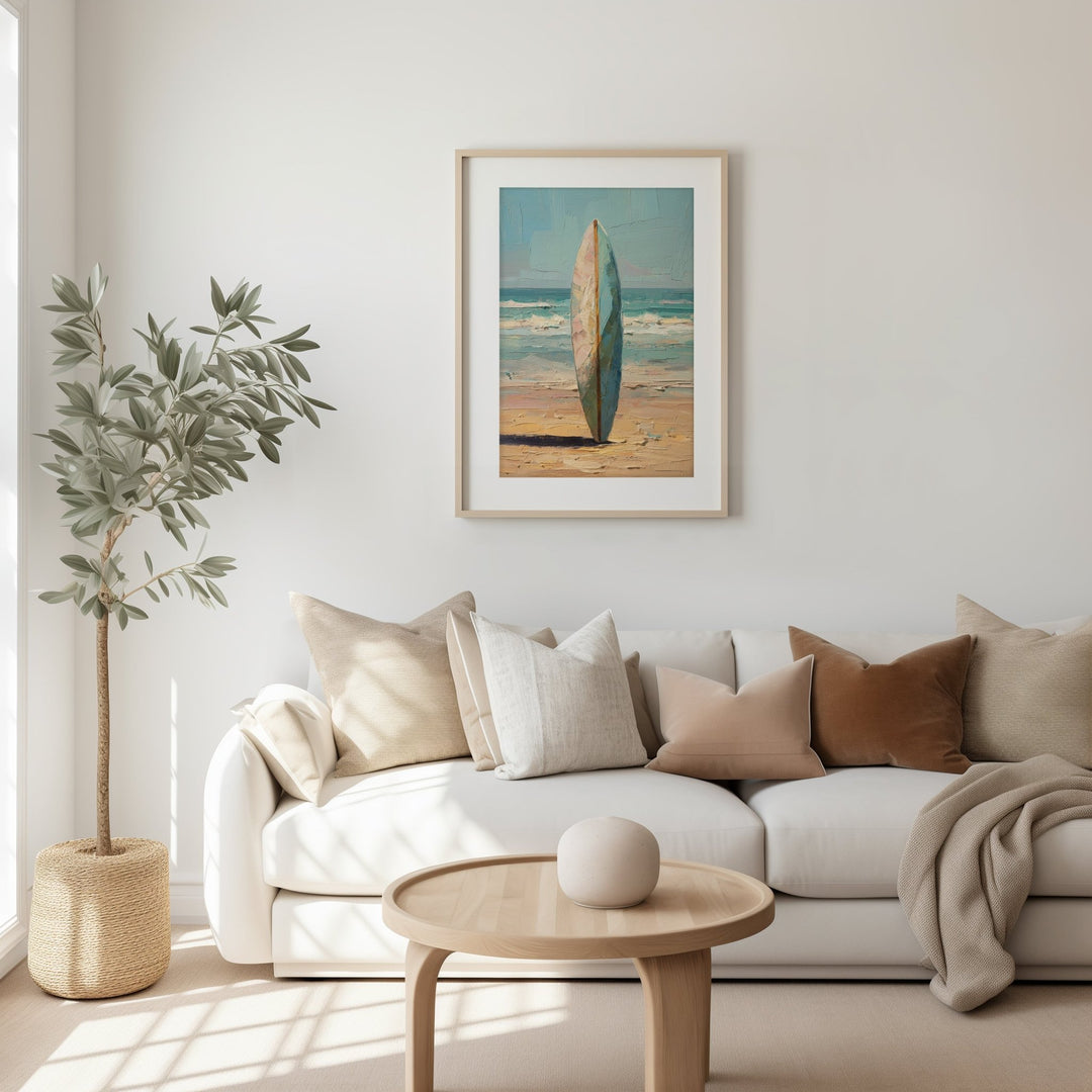 Still Wave Oil Painting Print wall - art - picture - poster