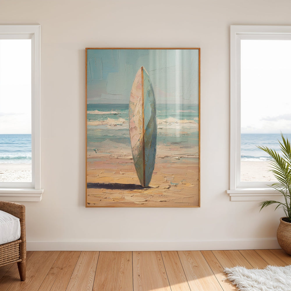 Still Wave Oil Painting Print wall - art - picture - poster