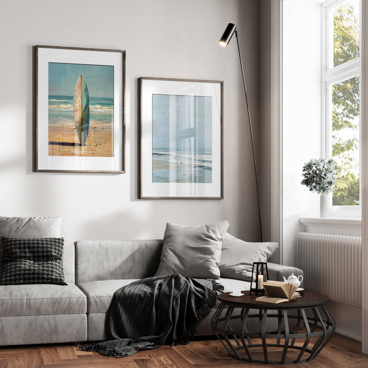 Still Whisper Waves of the Sea Set of 2 wall - art - picture - poster