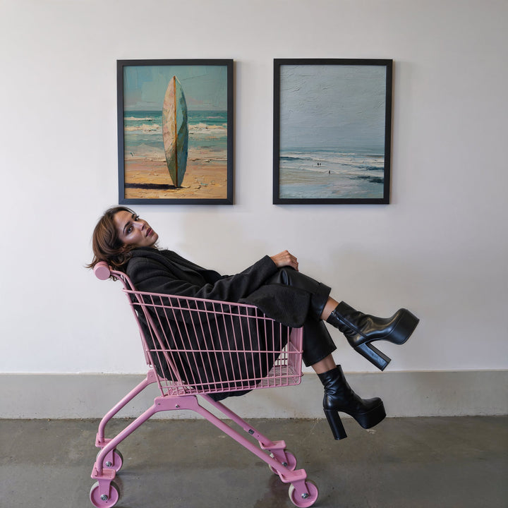 Still Whisper Waves of the Sea Set of 2 wall - art - picture - poster