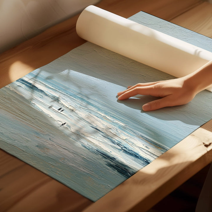 Still Whisper Waves of the Sea Set of 2 wall - art - picture - poster