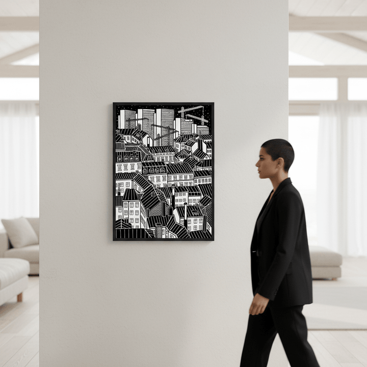 Stockholm by Manne Jalilian wall - art - picture - poster