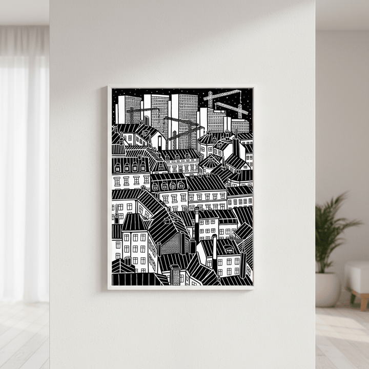 Stockholm by Manne Jalilian wall - art - picture - poster