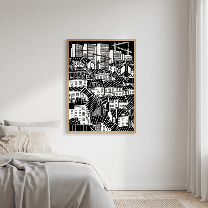 Stockholm by Manne Jalilian wall - art - picture - poster