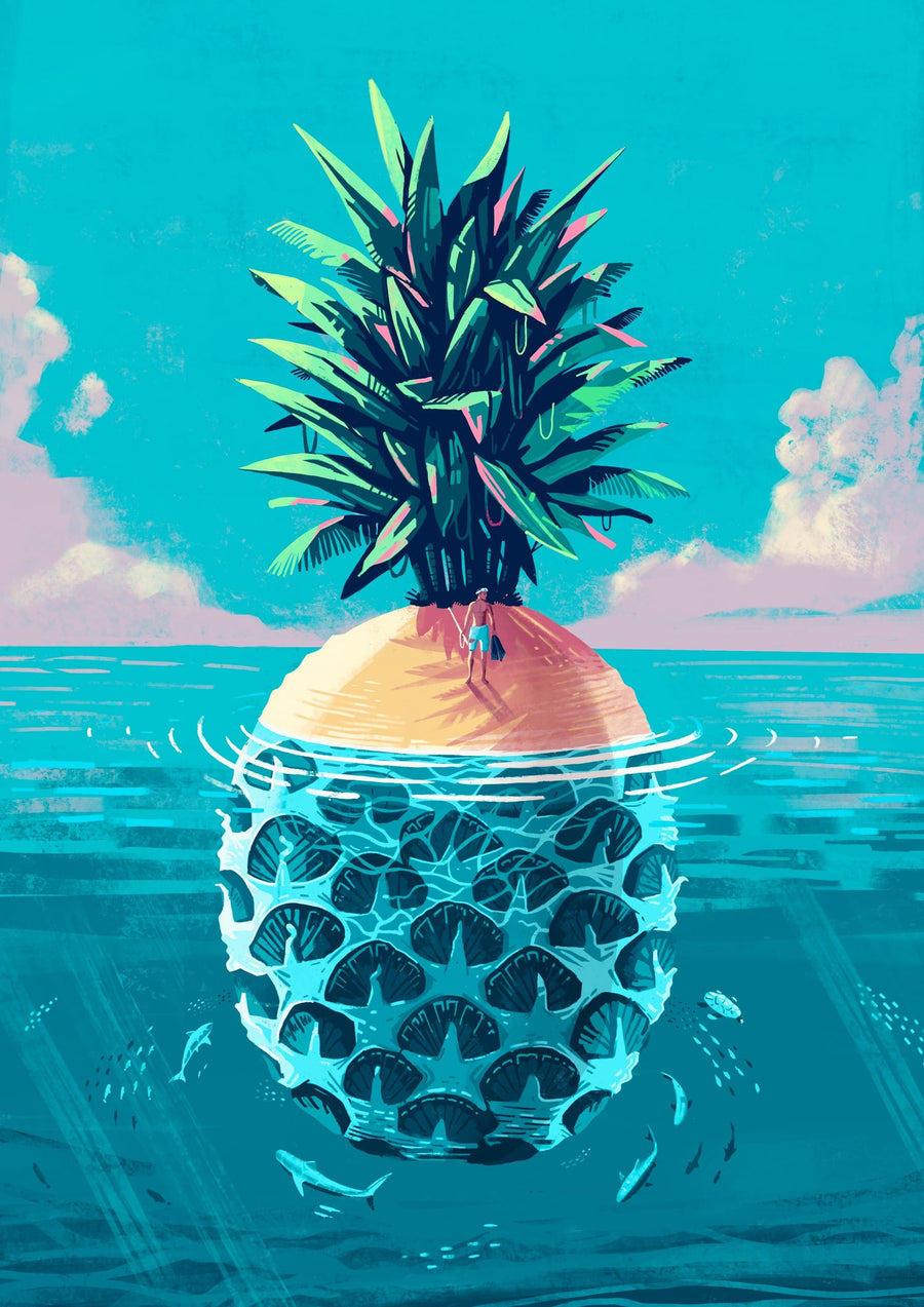 Stranded On Pineapple Island By Mark Harrison