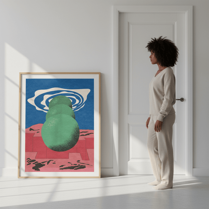 Strata and Swirl by Dusan Lilic wall - art - picture - poster