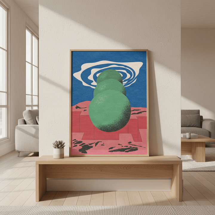 Strata and Swirl by Dusan Lilic wall - art - picture - poster