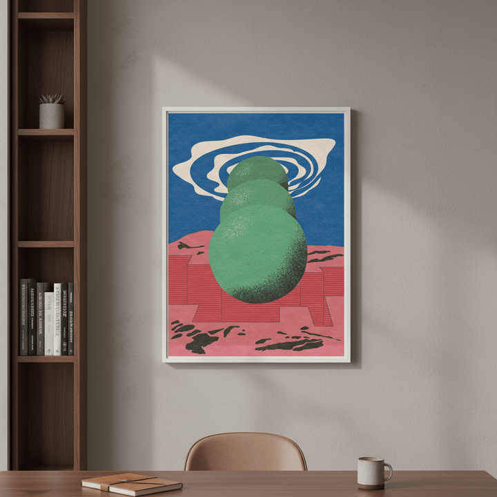 Strata and Swirl by Dusan Lilic wall - art - picture - poster