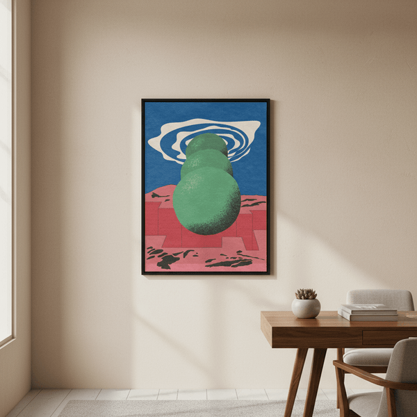 Strata and Swirl by Dusan Lilic | Art & Canvas Print