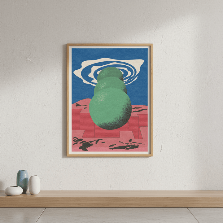 Strata and Swirl by Dusan Lilic wall - art - picture - poster